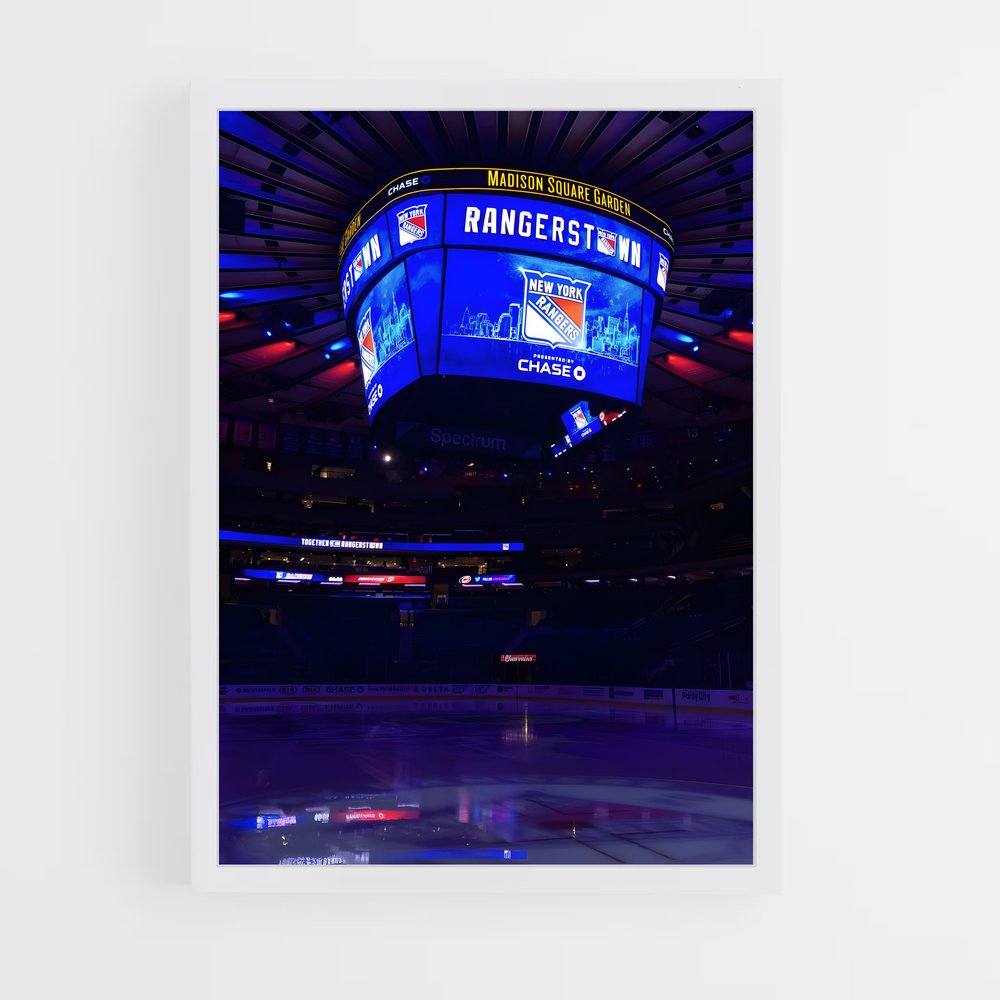 Poster New Scoreboard Rangers – affiche Hockey sur glace (vue 3)